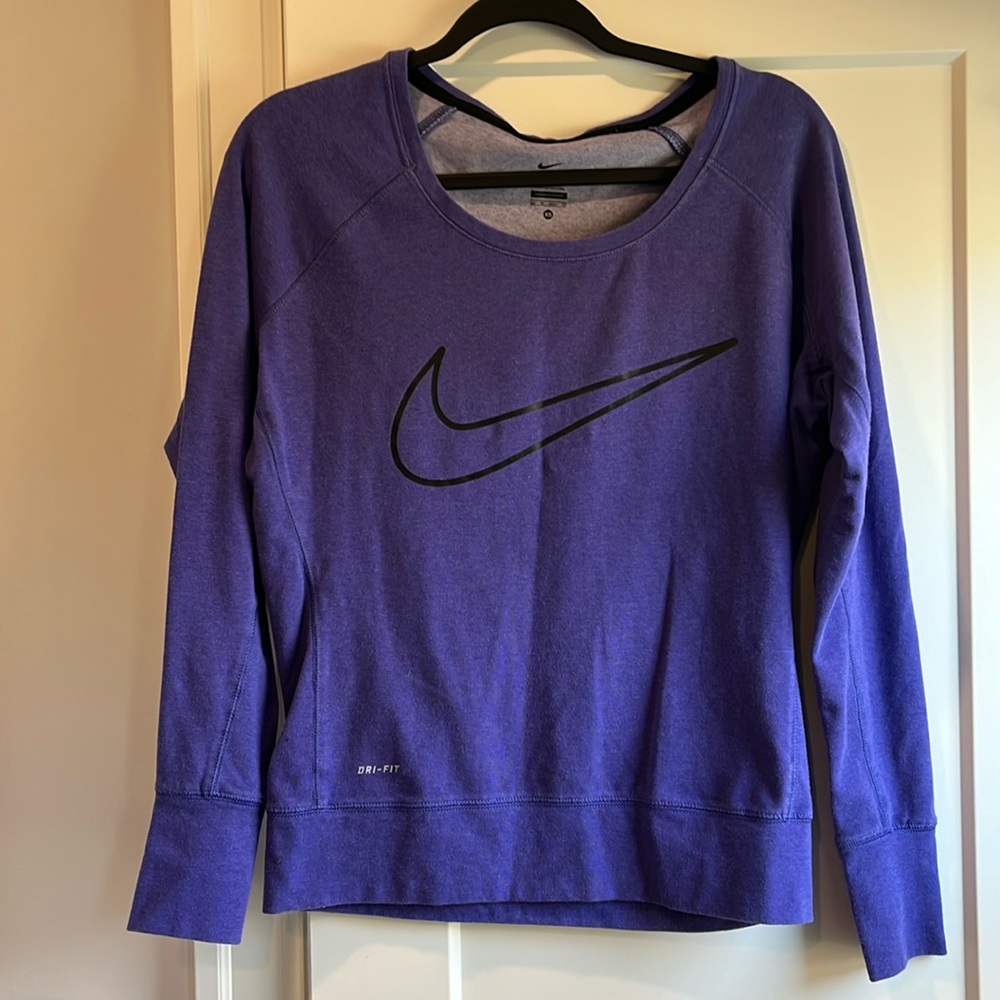 Nike Dri-Fit Purple Pullover
